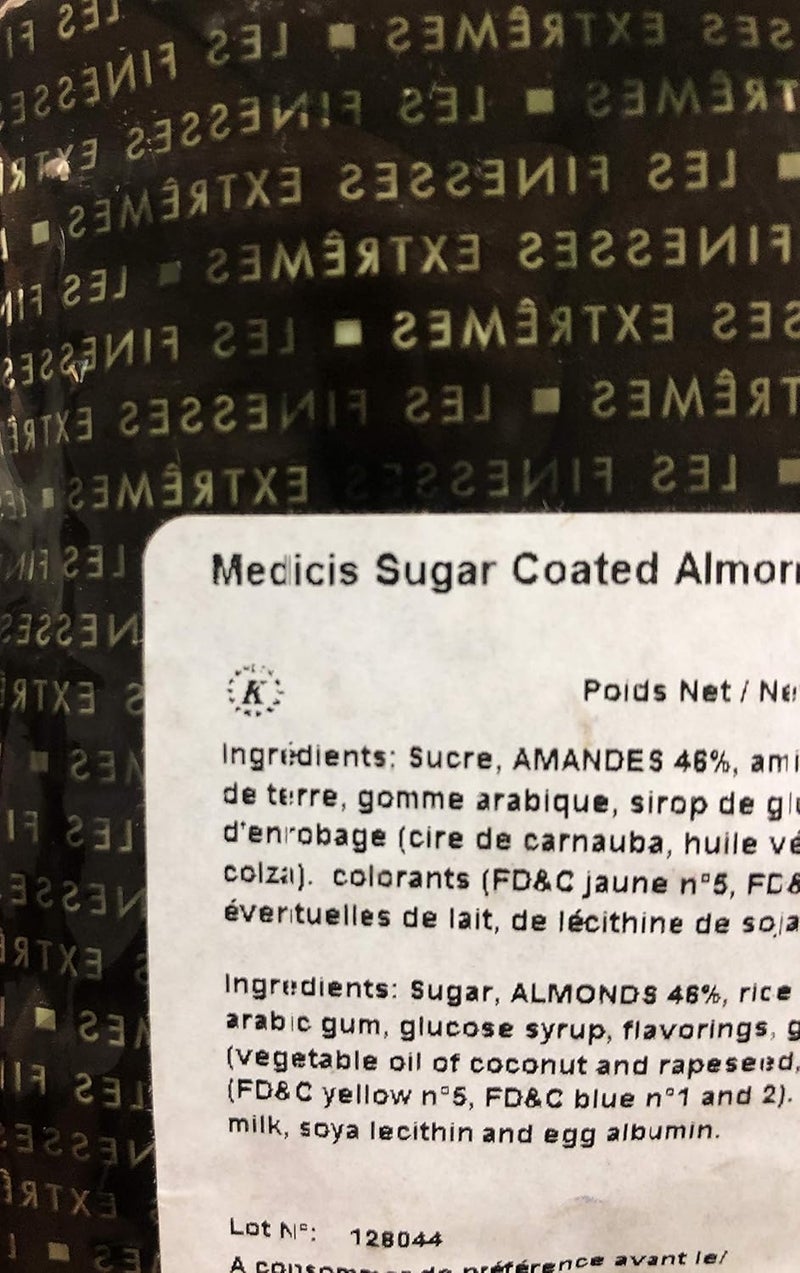 Medicis Premium Candied Almond Dragees - Blue - Image 2
